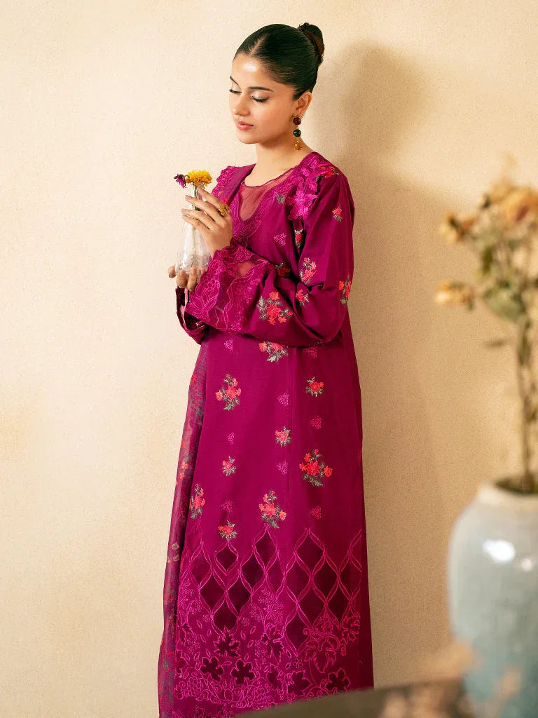 Rajbari | Jahaan Premium Festive Lawn | MAYA (Jahan) 4-B - Rang-e-Khaas