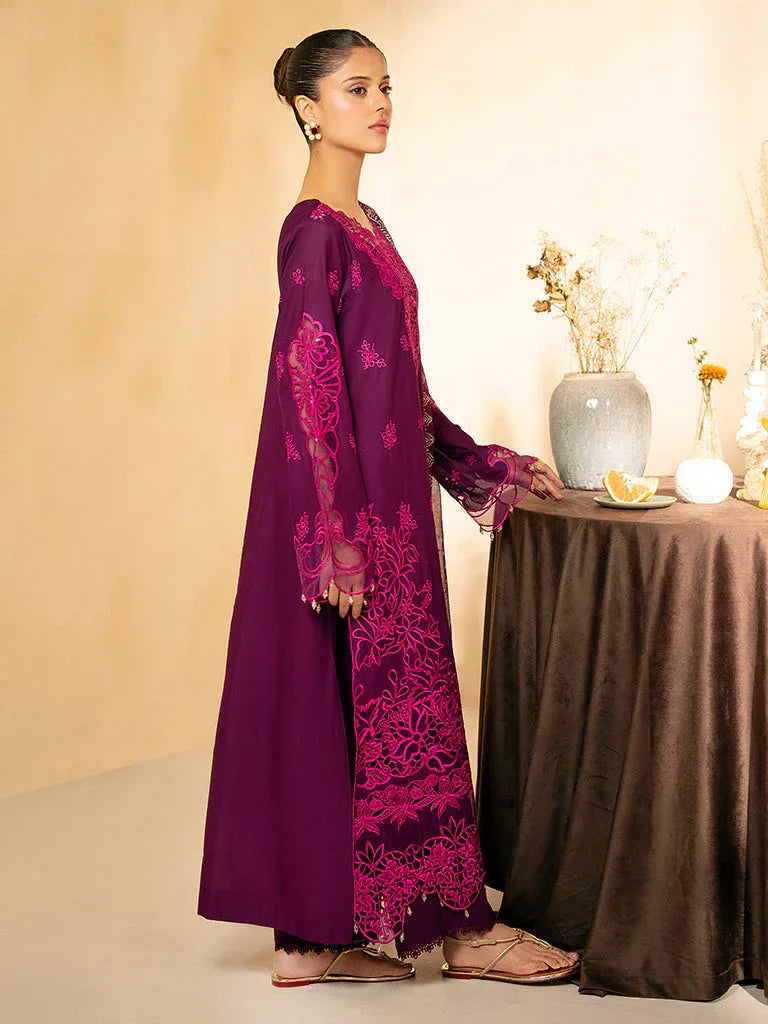 Rajbari | Jahaan Premium Festive Lawn | NORA (Jahan) 6-B - Rang-e-Khaas