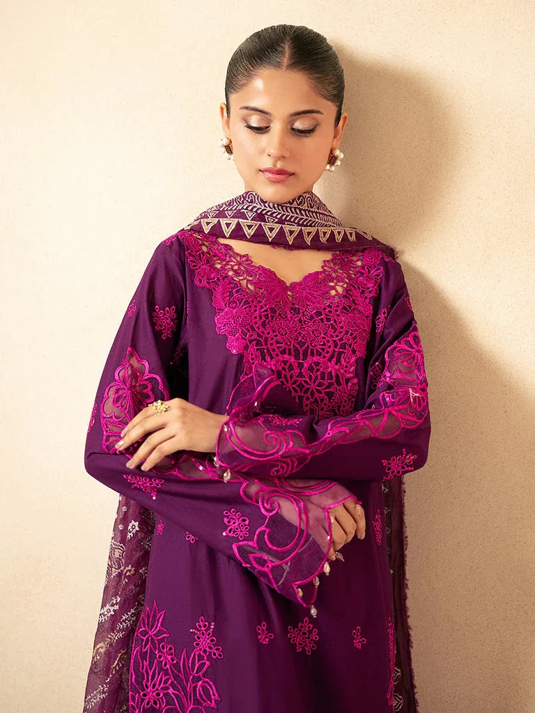 Rajbari | Jahaan Premium Festive Lawn | NORA (Jahan) 6-B - Rang-e-Khaas