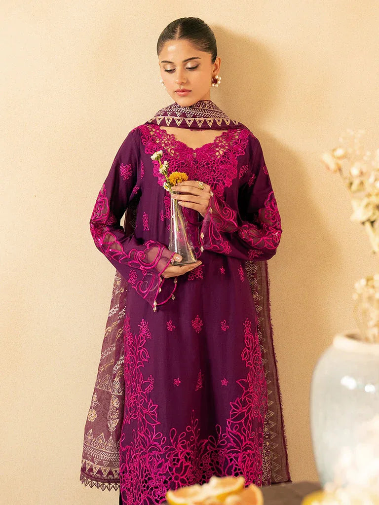Rajbari | Jahaan Premium Festive Lawn | NORA (Jahan) 6-B - Rang-e-Khaas