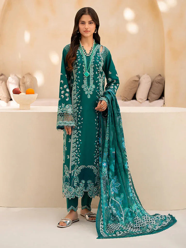 Rajbari | Jahaan Premium Festive Lawn | RINA (Jahan) 5-A - Rang-e-Khaas