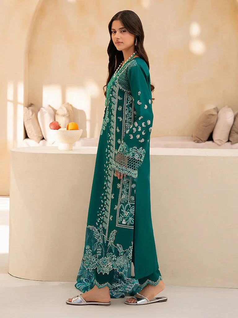 Rajbari | Jahaan Premium Festive Lawn | RINA (Jahan) 5-A - Rang-e-Khaas