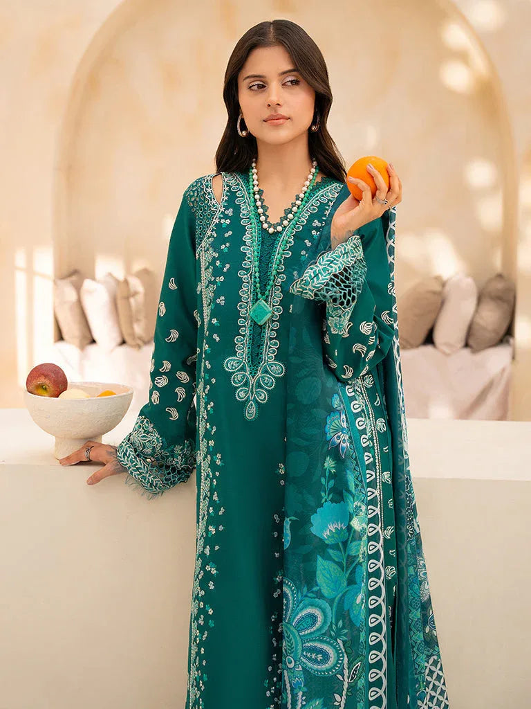 Rajbari | Jahaan Premium Festive Lawn | RINA (Jahan) 5-A - Rang-e-Khaas