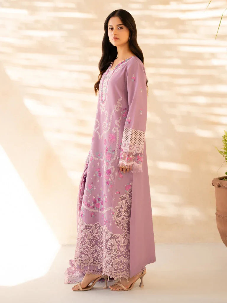 Rajbari | Jahaan Premium Festive Lawn | SILA (Jahan) 3-B - Rang-e-Khaas