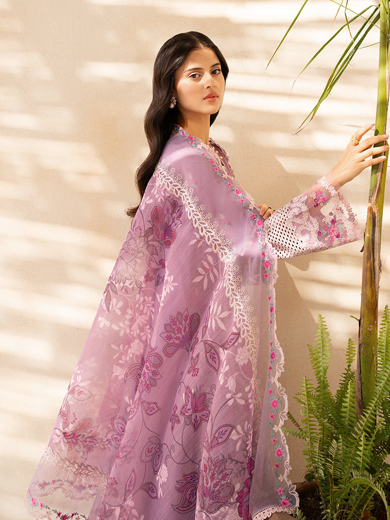 Rajbari | Jahaan Premium Festive Lawn | SILA (Jahan) 3-B - Rang-e-Khaas