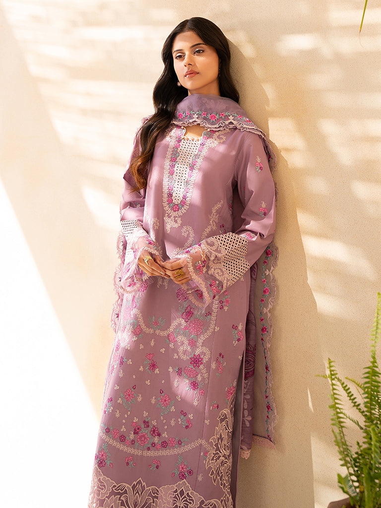 Rajbari | Jahaan Premium Festive Lawn | SILA (Jahan) 3-B - Rang-e-Khaas