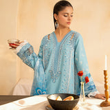 Rajbari | Jahaan Premium Festive Lawn | SIRA (Jahan) 5-B - Rang-e-Khaas