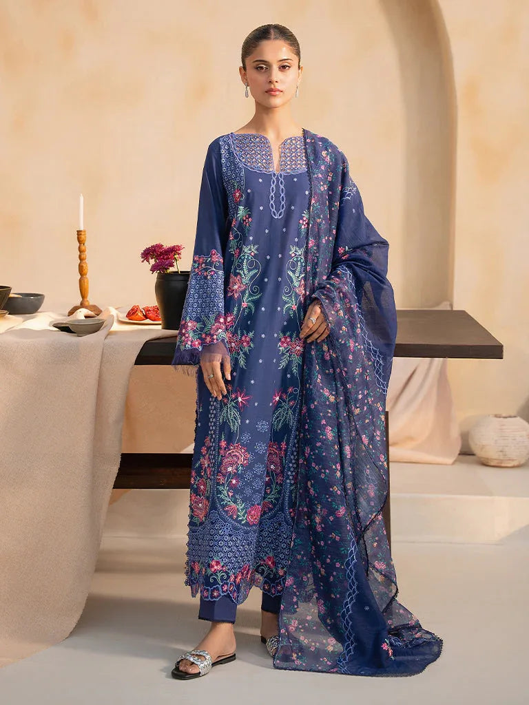 Rajbari | Jahaan Premium Festive Lawn | TALIAH (Jahan) 2-B - Rang-e-Khaas