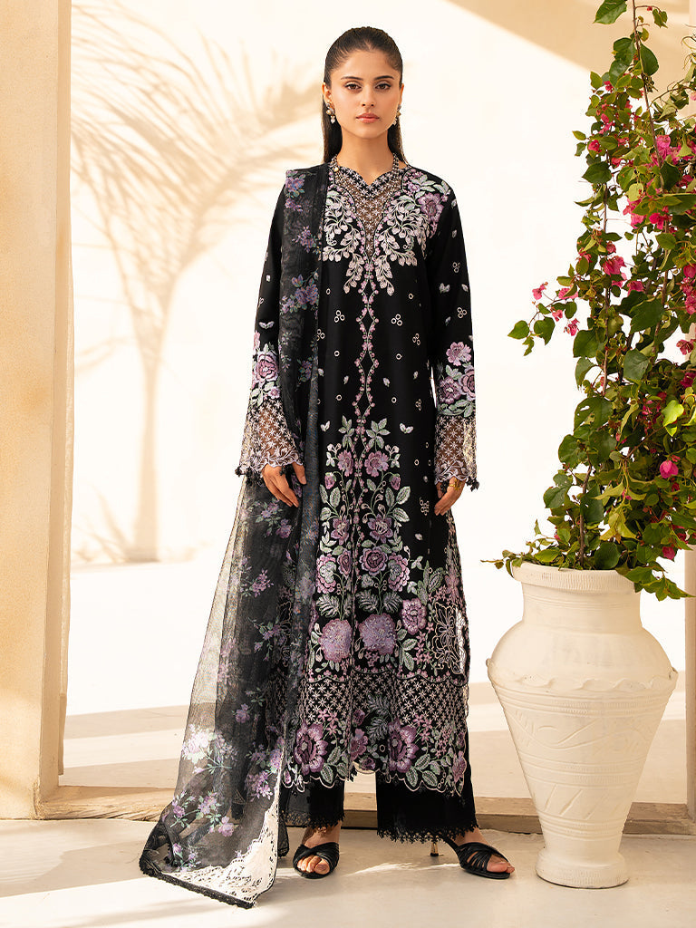 Rajbari | Jahaan Premium Festive Lawn | VERA (Jahan) 1-A - Rang-e-Khaas