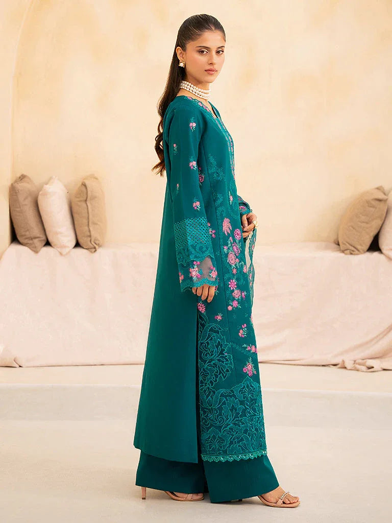 Rajbari | Jahaan Premium Festive Lawn | ZARA (Jahan) 3-A - Rang-e-Khaas