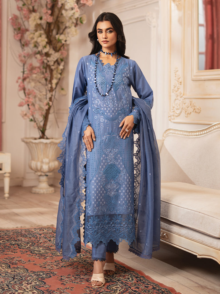 Rajbari | Nissa Chikankari Edition 25 | D# - 11 - Rang-e-Khaas