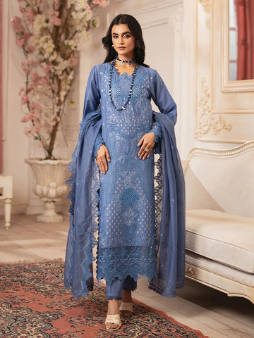 Rajbari | Nissa Chikankari Edition 25 | D# - 11 - Rang-e-Khaas