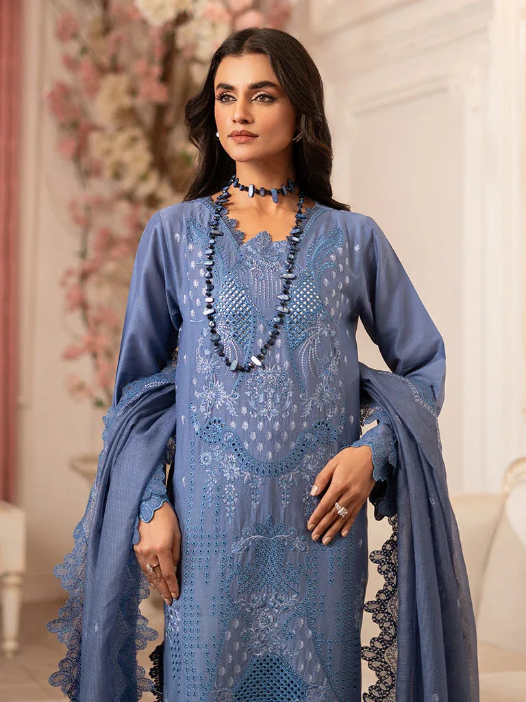 Rajbari | Nissa Chikankari Edition 25 | D# - 11 - Rang-e-Khaas