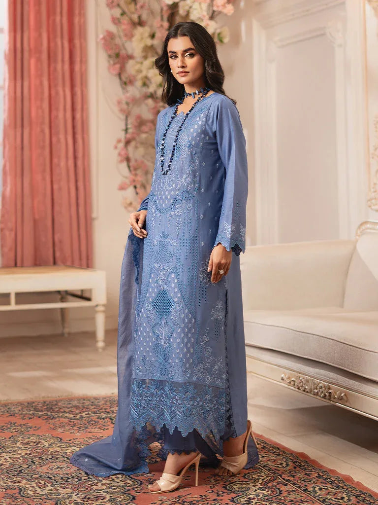 Rajbari | Nissa Chikankari Edition 25 | D# - 11 - Rang-e-Khaas