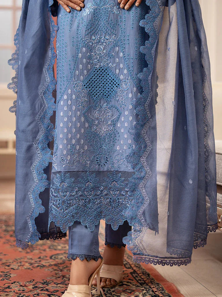 Rajbari | Nissa Chikankari Edition 25 | D# - 11 - Rang-e-Khaas