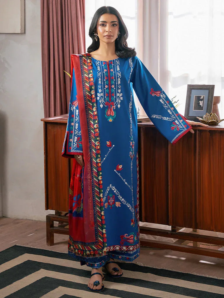 Rajbari | Parisa Premium Summer Edit | A - 09 - Rang-e-Khaas