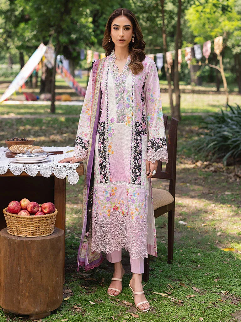 Rajbari | Schiffli Printkari Exclusive | Schiffli Printkari - 01 - Rang-e-Khaas