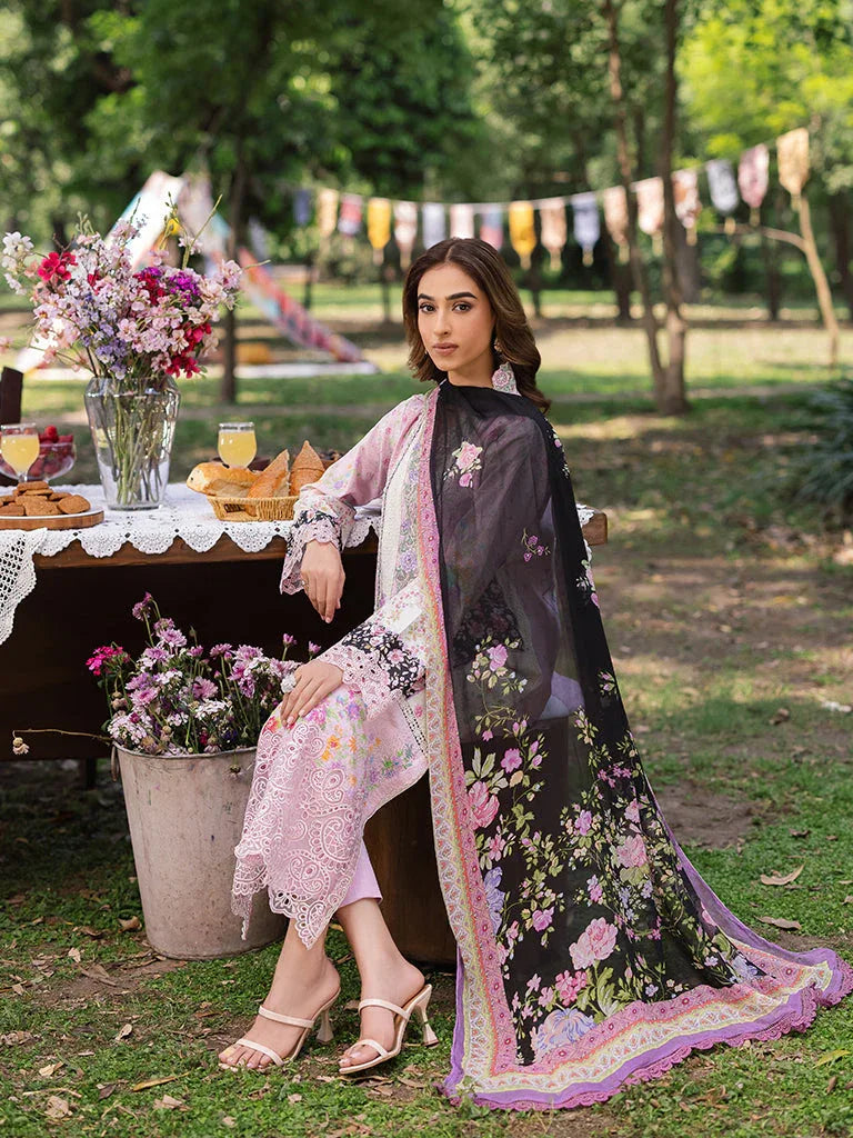 Rajbari | Schiffli Printkari Exclusive | Schiffli Printkari - 01 - Rang-e-Khaas