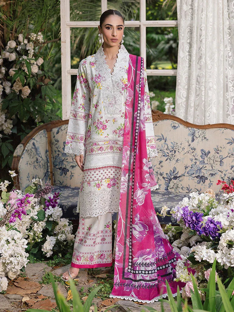 Rajbari | Schiffli Printkari Exclusive | Schiffli Printkari - 02 - Rang-e-Khaas