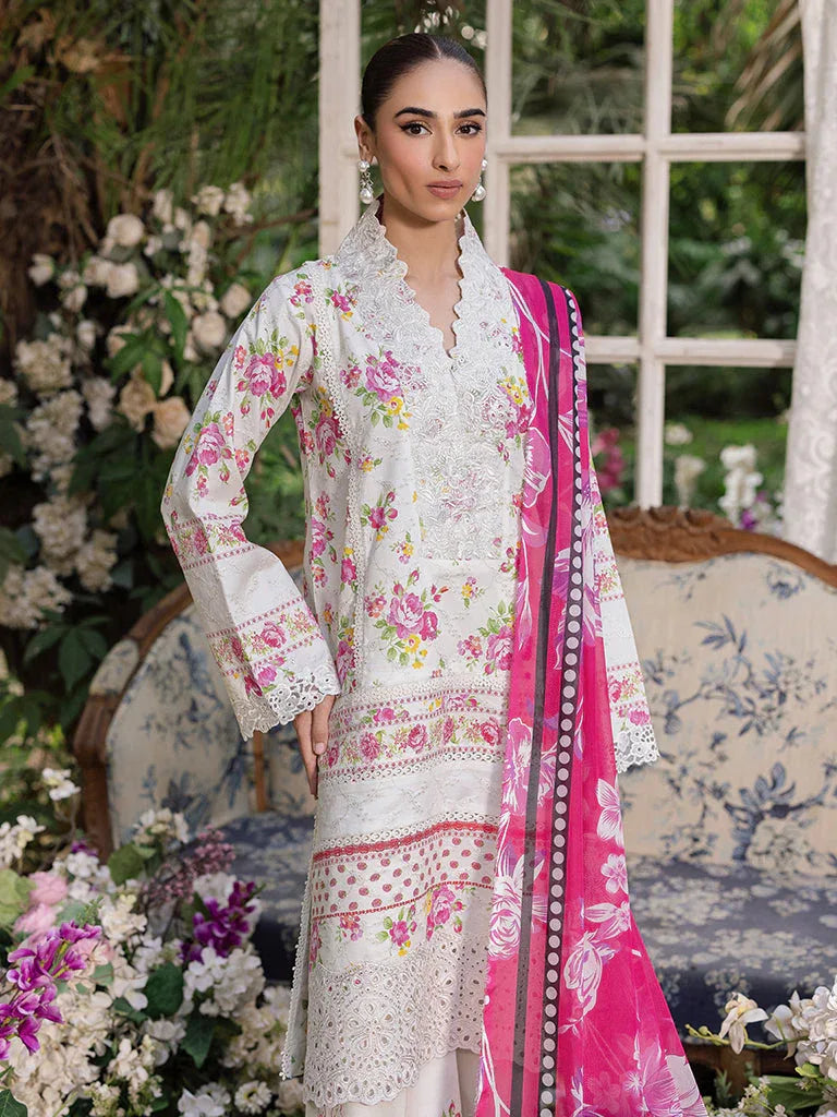 Rajbari | Schiffli Printkari Exclusive | Schiffli Printkari - 02 - Rang-e-Khaas