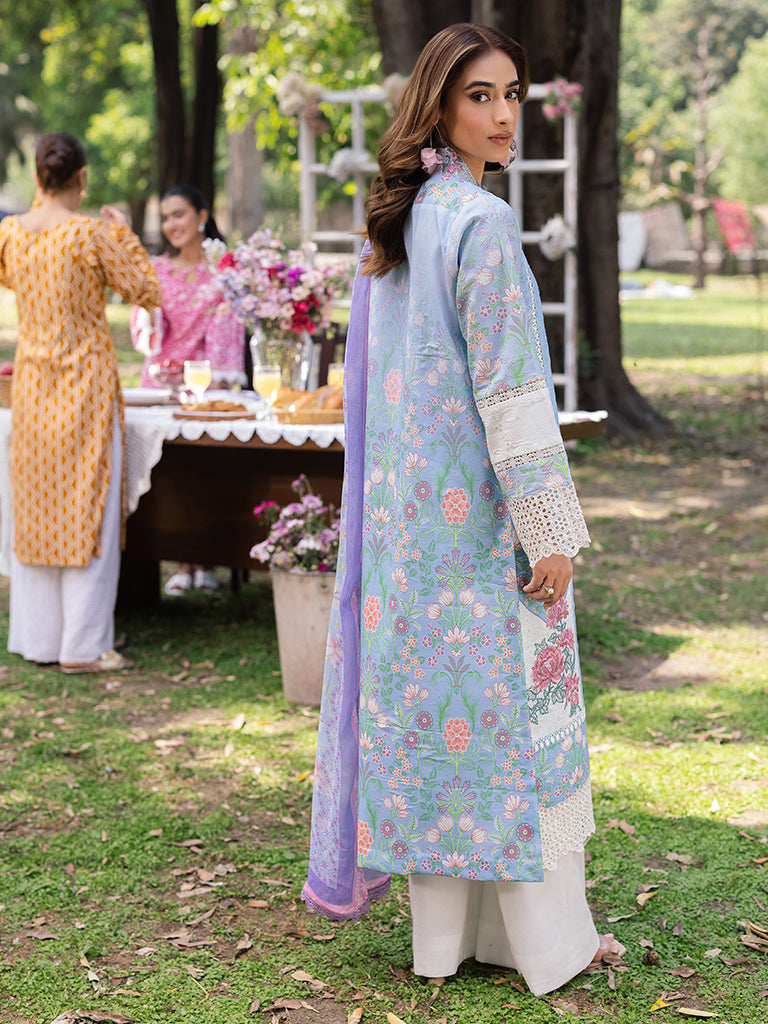 Rajbari | Schiffli Printkari Exclusive | Schiffli Printkari - 04 - Rang-e-Khaas