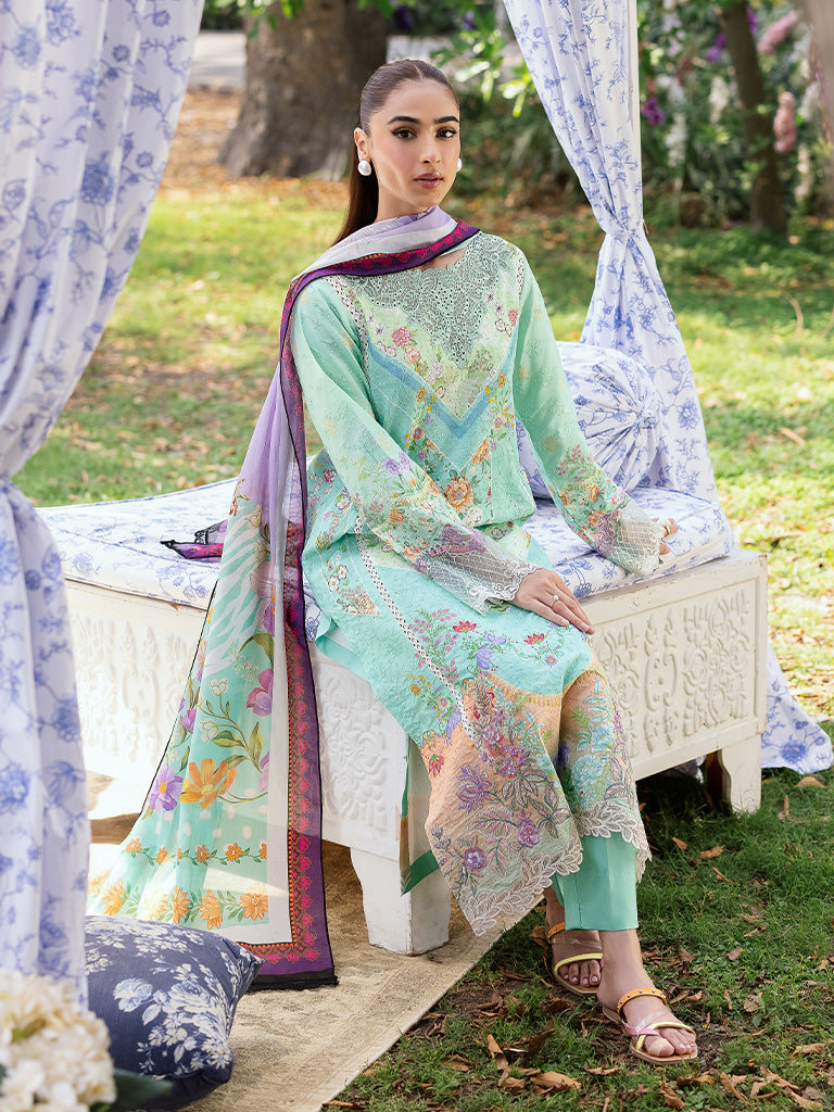 Rajbari | Schiffli Printkari Exclusive | Schiffli Printkari - 05 - Rang-e-Khaas