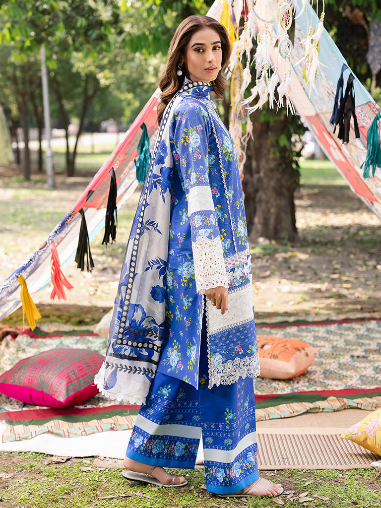 Rajbari | Schiffli Printkari Exclusive | Schiffli Printkari - 06 - Rang-e-Khaas