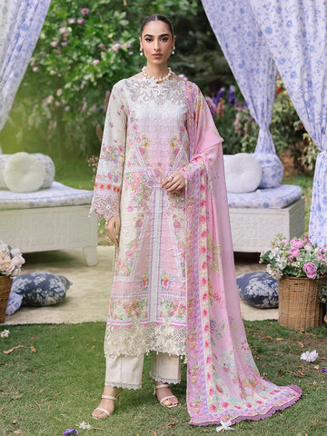 Rajbari | Schiffli Printkari Exclusive | Schiffli Printkari - 07 - Rang-e-Khaas