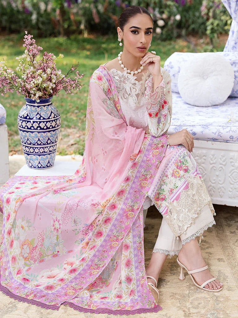 Rajbari | Schiffli Printkari Exclusive | Schiffli Printkari - 07 - Rang-e-Khaas