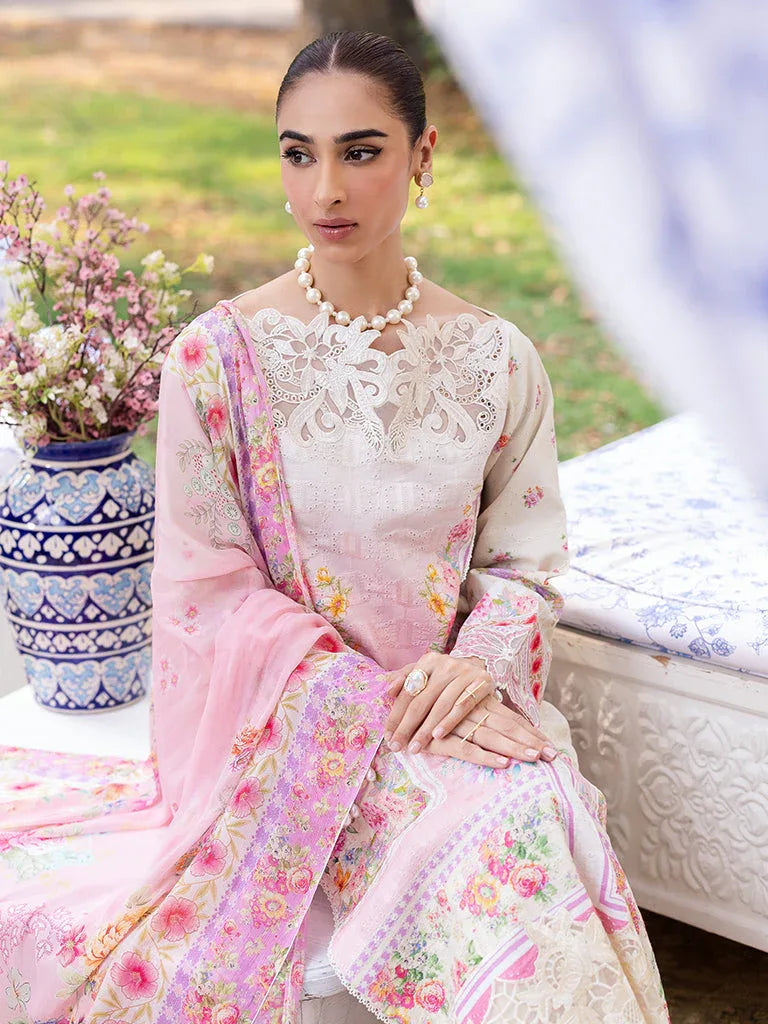 Rajbari | Schiffli Printkari Exclusive | Schiffli Printkari - 07 - Rang-e-Khaas