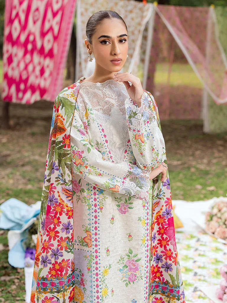 Rajbari | Schiffli Printkari Exclusive | Schiffli Printkari - 08 - Rang-e-Khaas