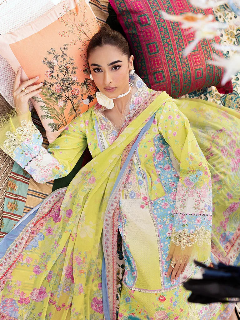 Rajbari | Schiffli Printkari Exclusive | Schiffli Printkari - 09 - Rang-e-Khaas