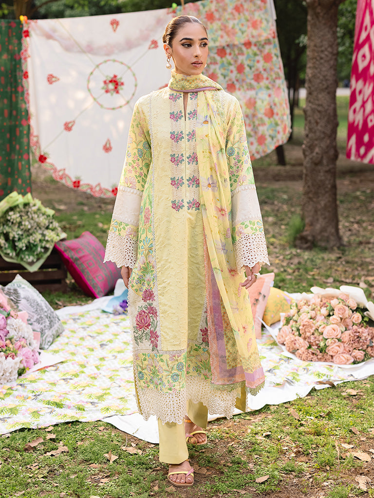Rajbari | Schiffli Printkari Exclusive | Schiffli Printkari - 11 - Rang-e-Khaas