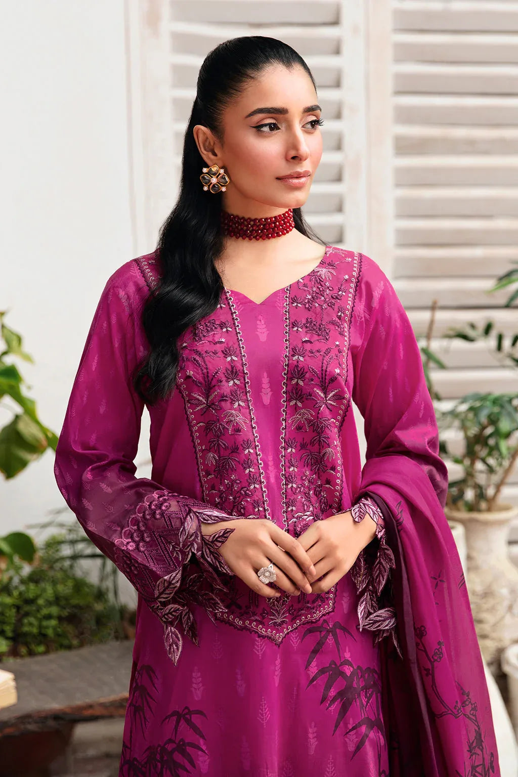 Ramsha | Rangrez Lawn Collection | N-408 - Rang-e-Khaas