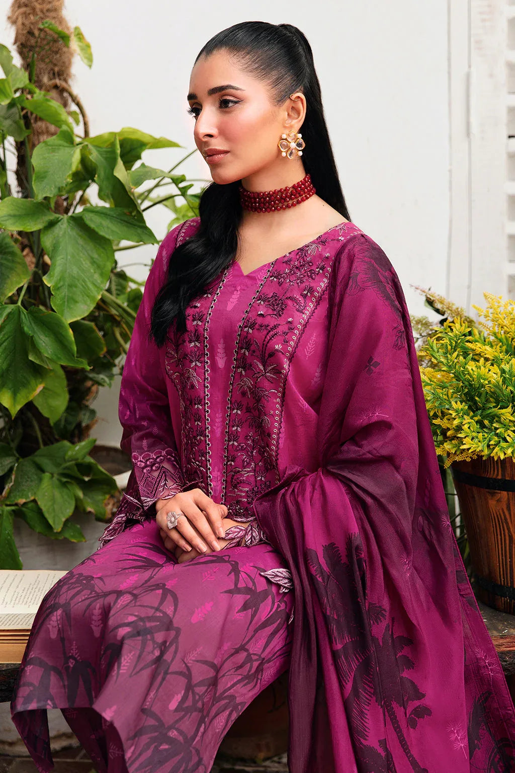 Ramsha | Rangrez Lawn Collection | N-408 - Rang-e-Khaas