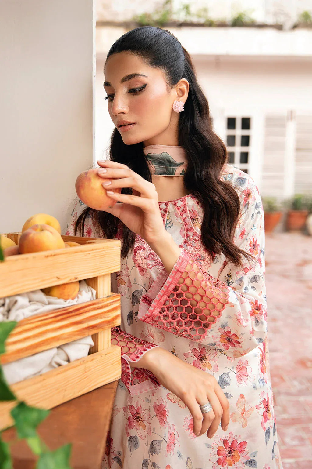 Ramsha | Rangrez Lawn Collection | N-406 - Rang-e-Khaas