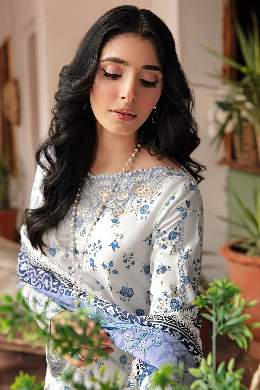 Ramsha | Rangrez Lawn Collection | N-403 - Rang-e-Khaas