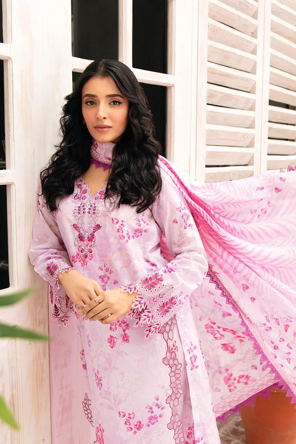 Ramsha | Rangrez Lawn Collection | N-405 - Rang-e-Khaas