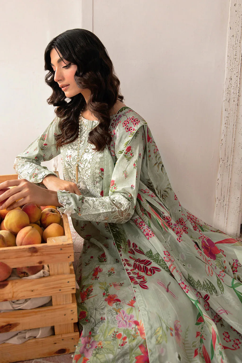 Ramsha | Rangrez Lawn Collection | N-409 - Rang-e-Khaas