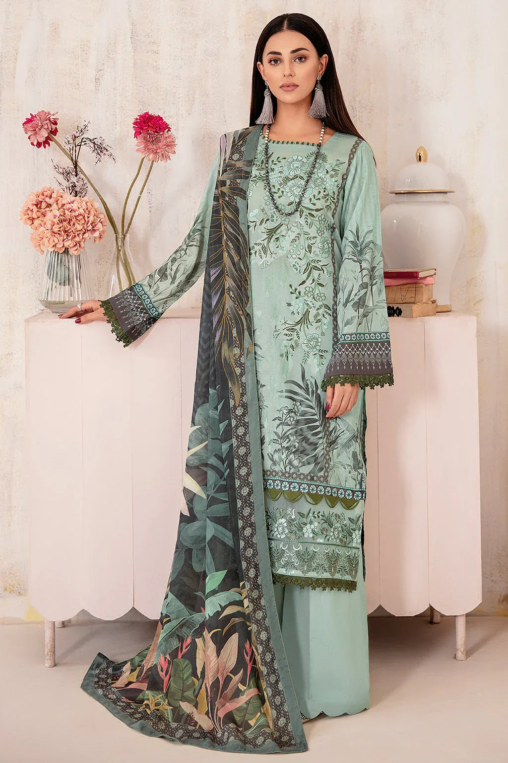 Ramsha | Rangrez Lawn Collection | N-301 - Rang-e-Khaas