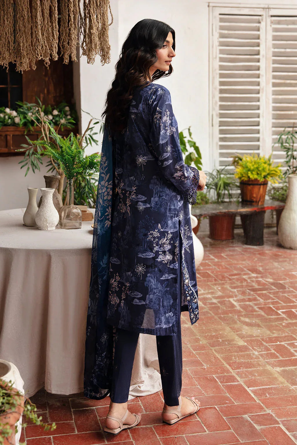 Ramsha | Rangrez Lawn Collection | N-404 - Rang-e-Khaas