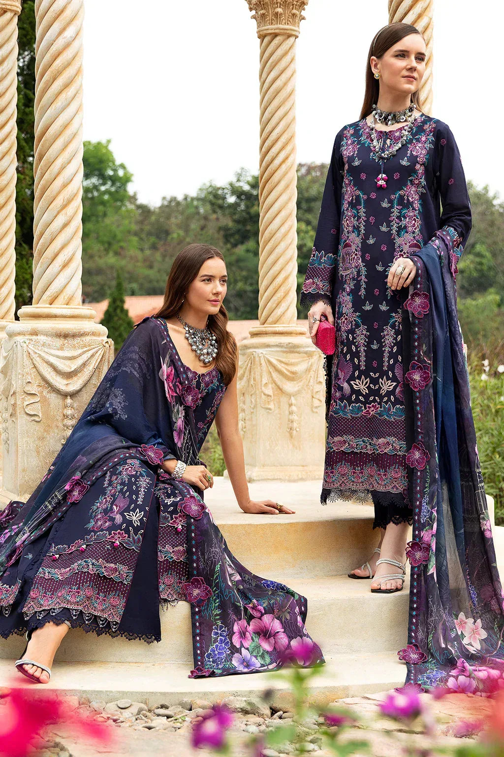 Ramsha | Andaz Collection | Deep Blue - Rang-e-Khaas
