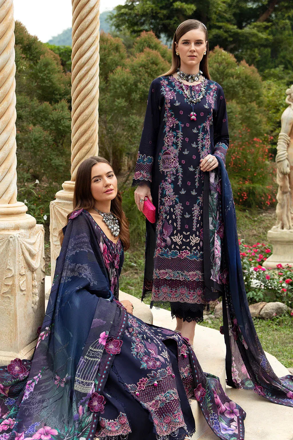 Ramsha | Andaz Collection | Deep Blue - Rang-e-Khaas