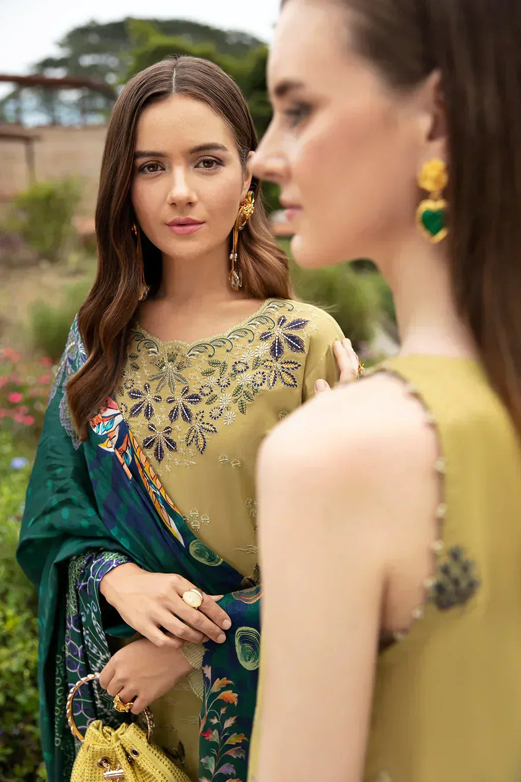 Ramsha | Andaz Collection | OLIVE GREEN - Rang-e-Khaas