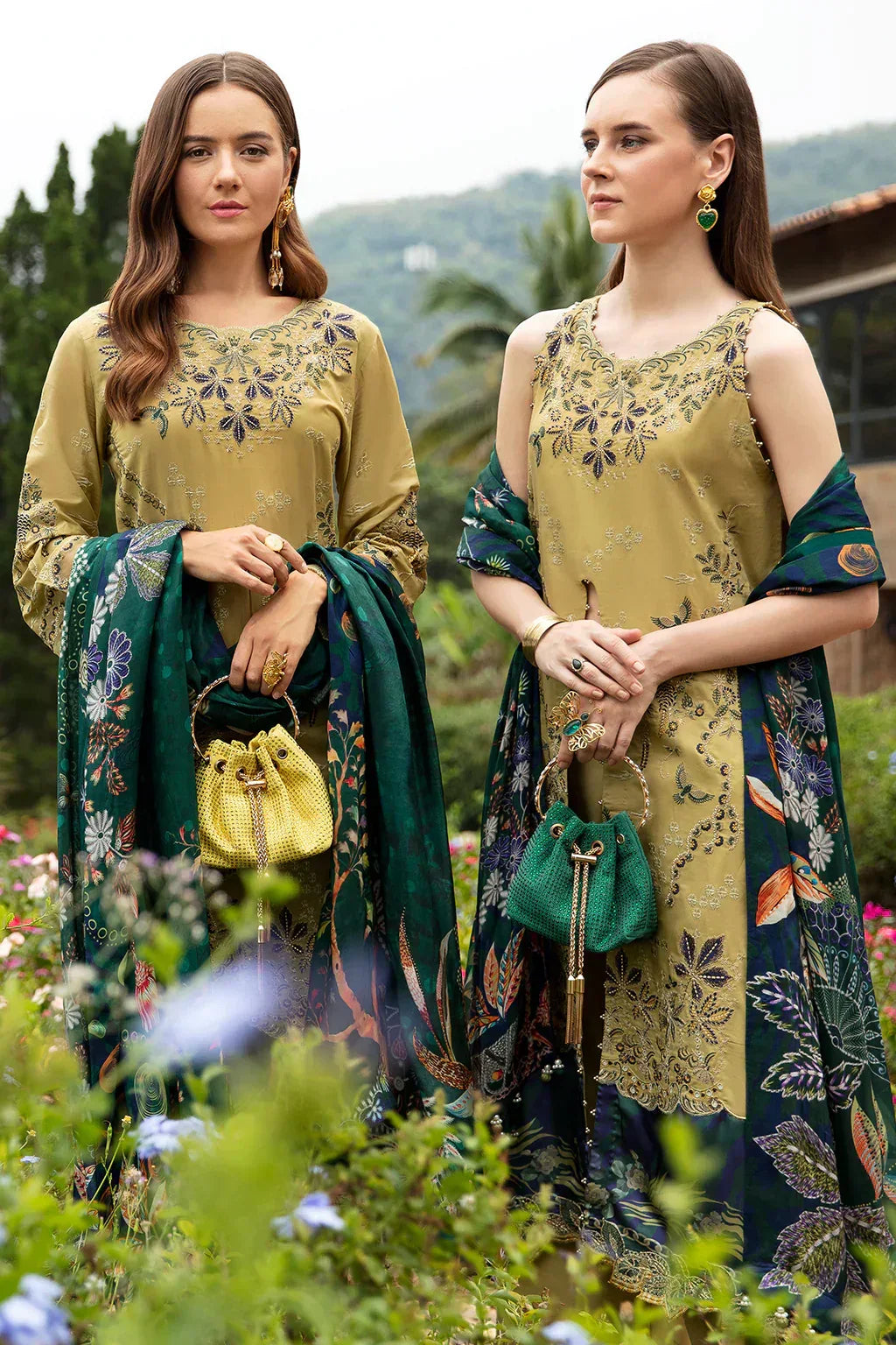 Ramsha | Andaz Collection | OLIVE GREEN - Rang-e-Khaas