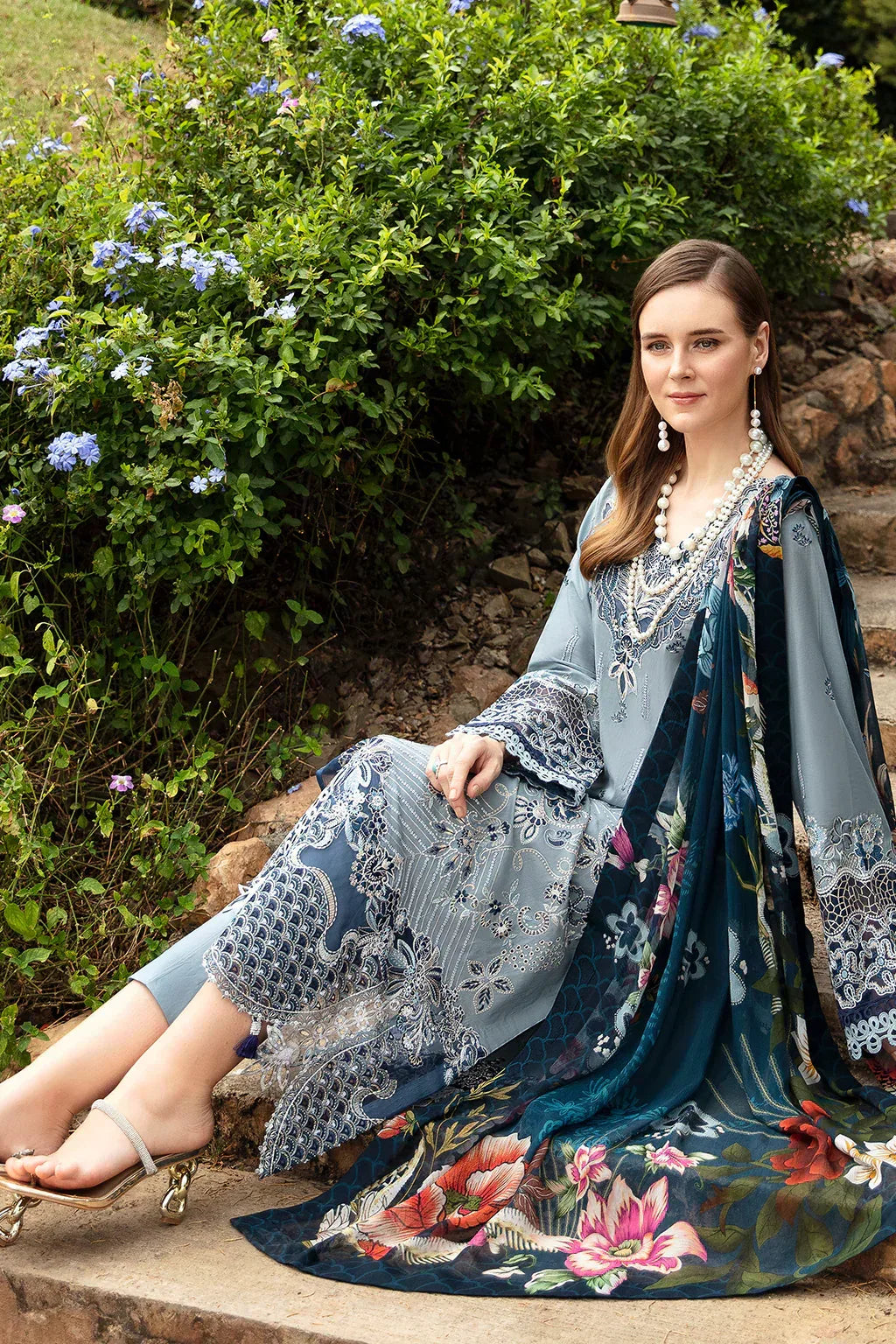 Ramsha | Andaz Collection | ALICE BLUE - Rang-e-Khaas
