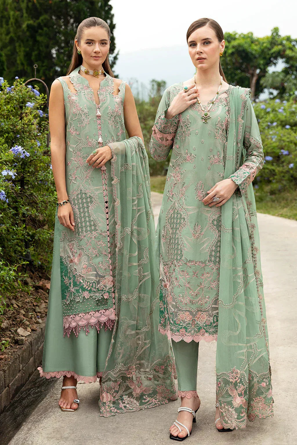 Ramsha | Andaz Collection | PASTEL GREEN - Rang-e-Khaas