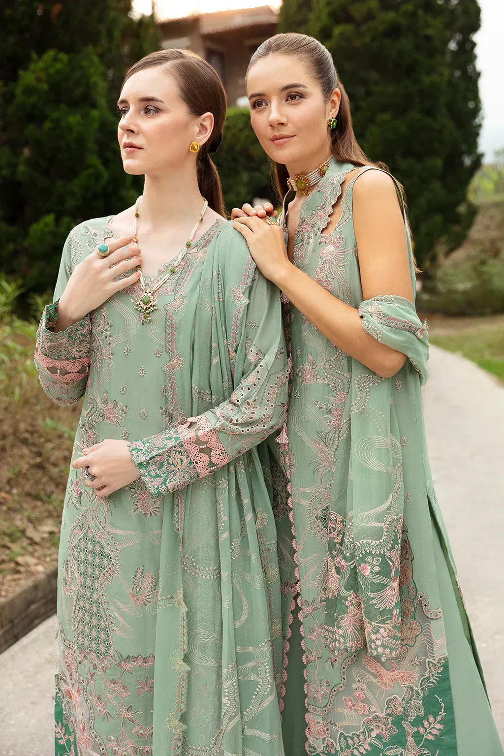 Ramsha | Andaz Collection | PASTEL GREEN - Rang-e-Khaas