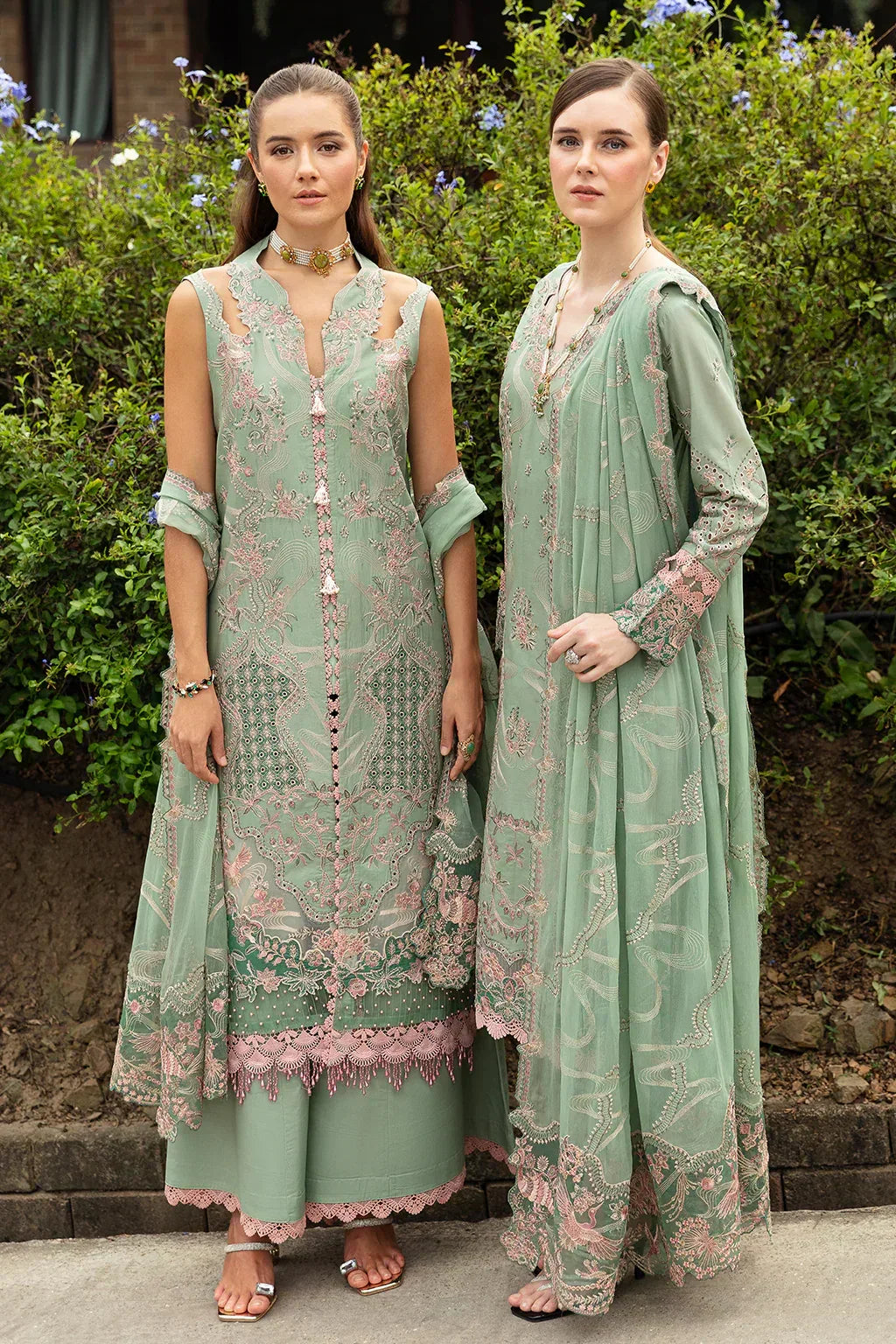Ramsha | Andaz Collection | PASTEL GREEN - Rang-e-Khaas
