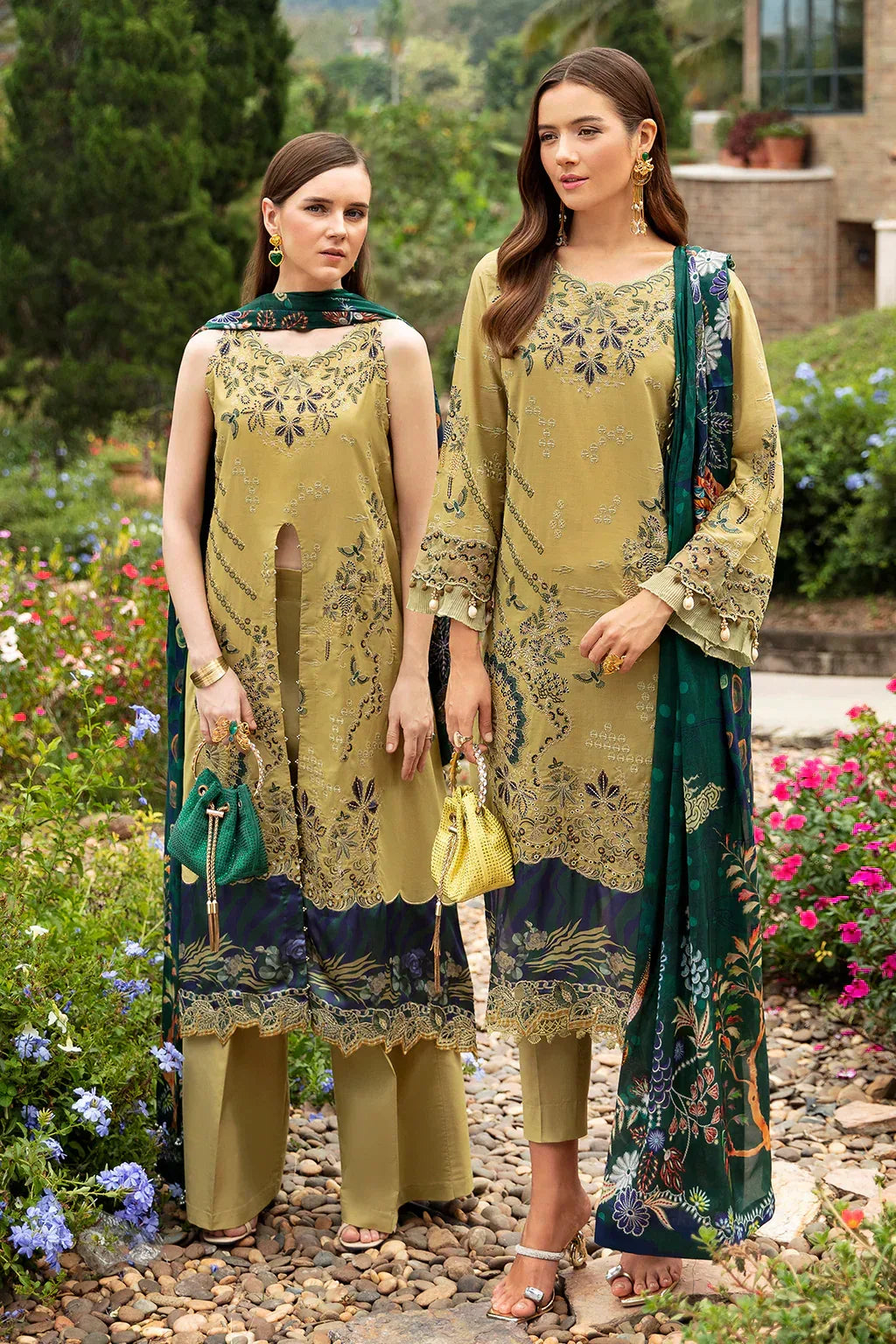 Ramsha | Andaz Collection | OLIVE GREEN - Rang-e-Khaas